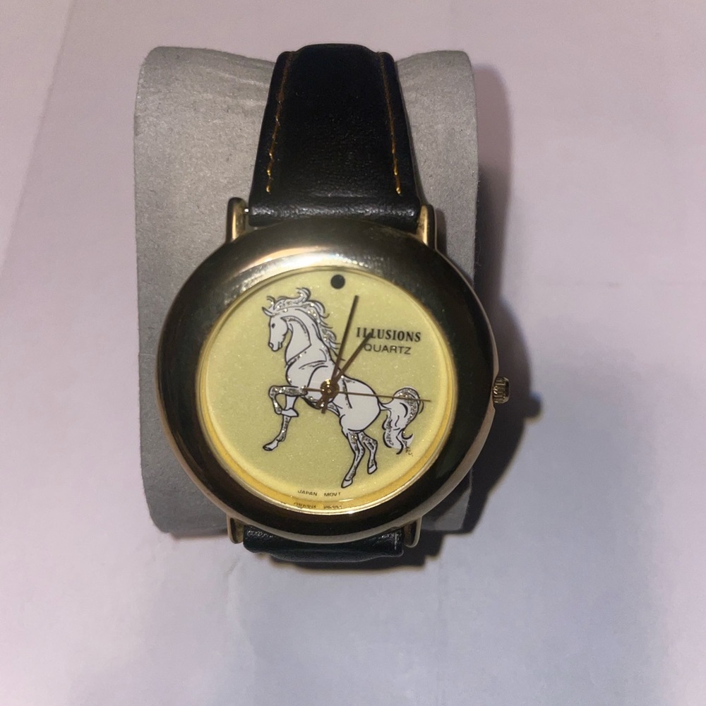 Vintage Illusions horse watch